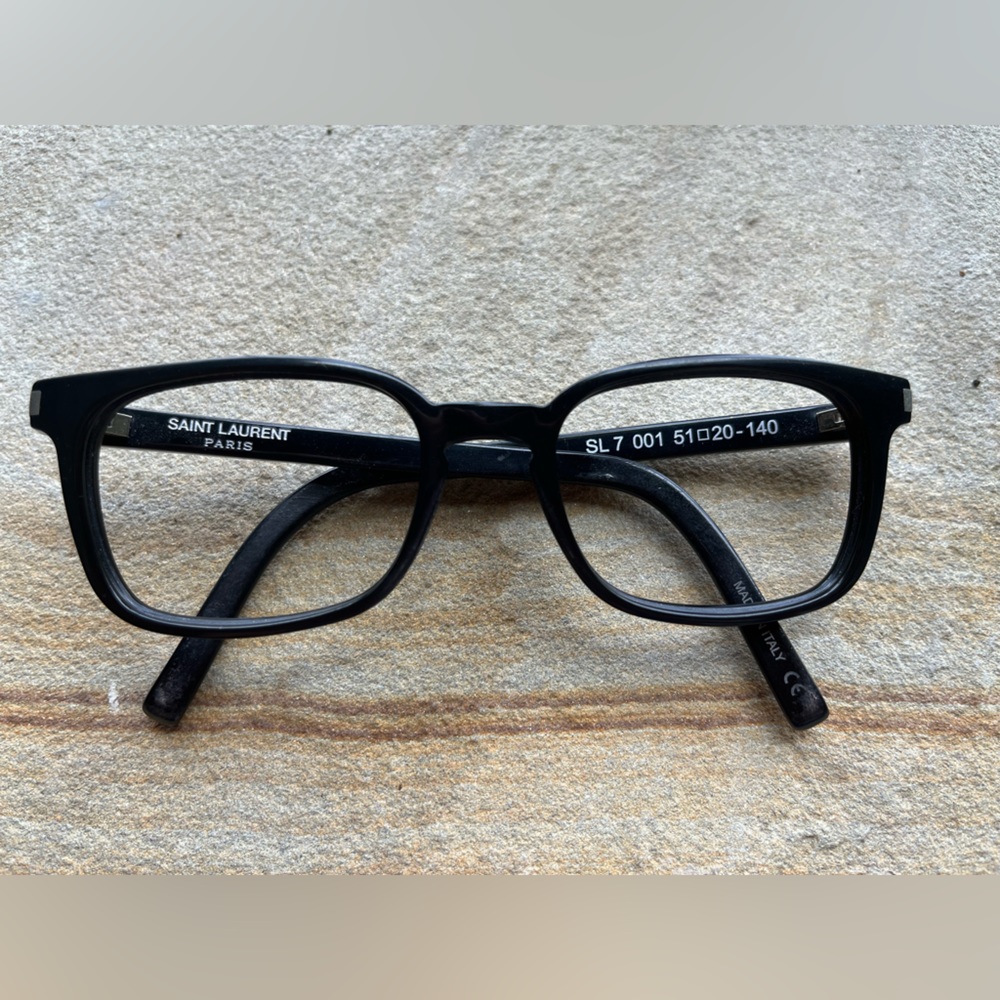 saint laurent paris eye glass frames